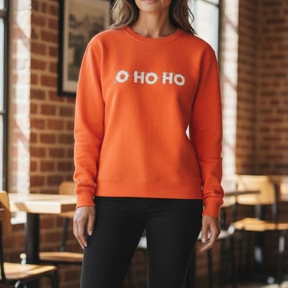 NWT KULE The Raleigh O HO HO Fleece Sweatshirt Portugal